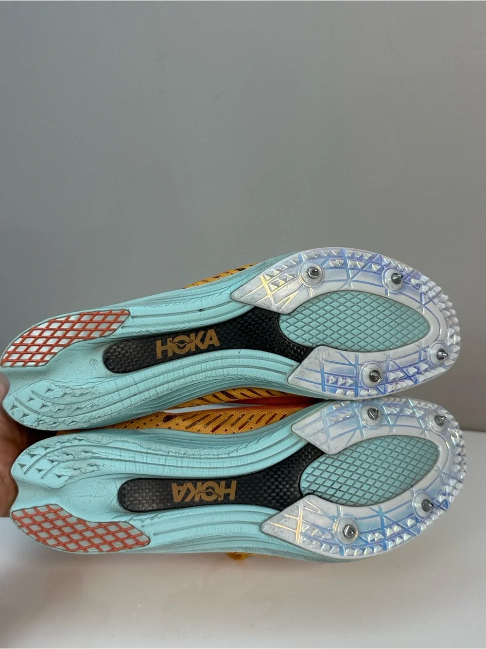 Hoka Cielo X LD Track Spikes Running Shoes Unisex Men 11 Women 12.5